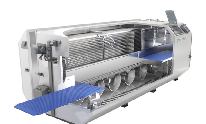 瑞典OctoFost单冻机，快速冻结轻、小、嫩的产品