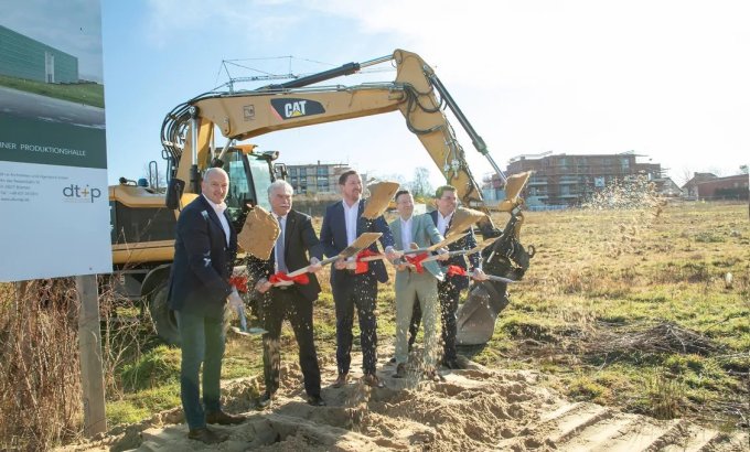 新厂房奠基仪式——威迈格持续投资未来